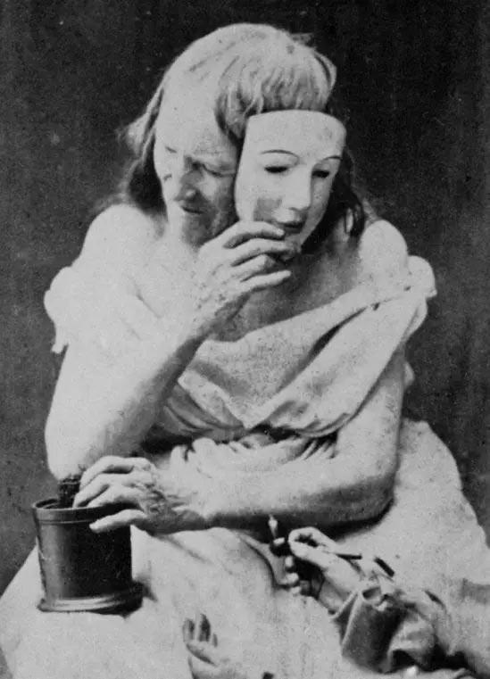 Oscar Gustave Rejlander, The goddess nicotina,1856