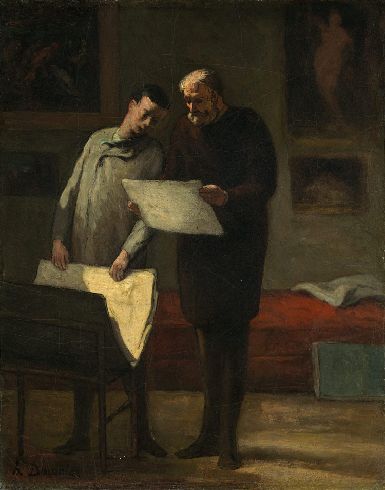 Оноре Домье, Советы юному художнику, 1865