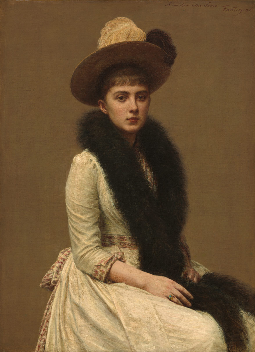 Анри Фантен-Латур, Портрет Сони, 1890