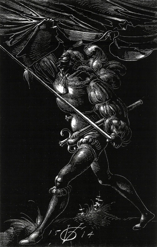 Урс Граф, Знаменосец, 1514