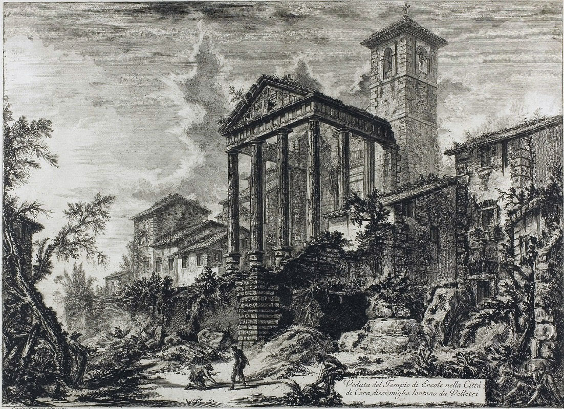 Дж. Б. Пиранези, «Камро Марцио», 1762