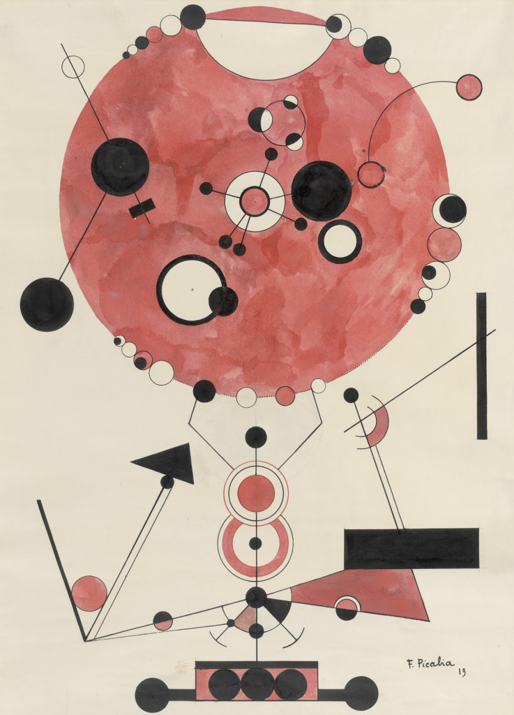 Фрэнсис Пикабия, Механическая композиция, 1919